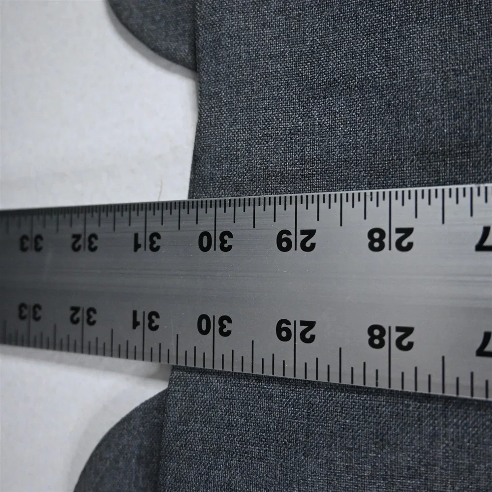 Vtg Mens 42R‎ Gray Silver Button Mens Blazer Suit Jacket Sport Coat